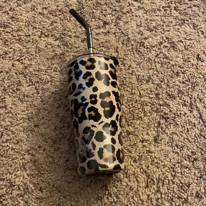 Heritage Stainless Steel Tumbler Leopard Print